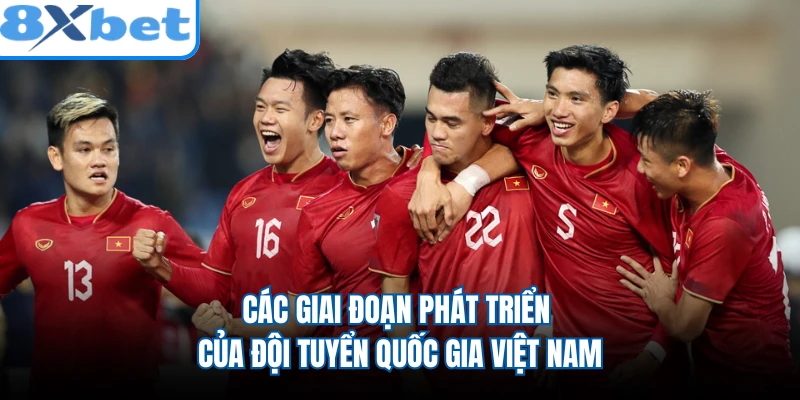 Các giai đoạn phát triển của đội tuyển quốc gia Việt Nam