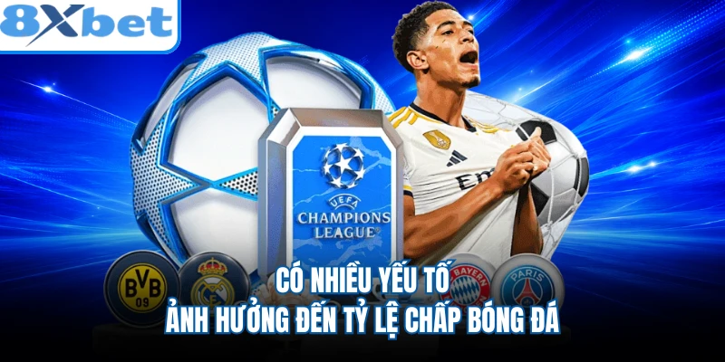 Có nhiều yếu tố ảnh hưởng đến tỷ lệ chấp bóng đá